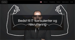 Desktop Screenshot of concor.dk
